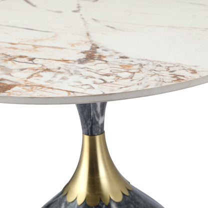 Oslo Collection Modern End Table In Grey