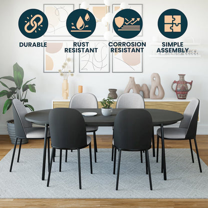 Tule Mid-Century Modern Dining Side Chair