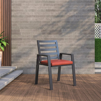 Chelsea Modern Patio Dining Armchair Set of 2