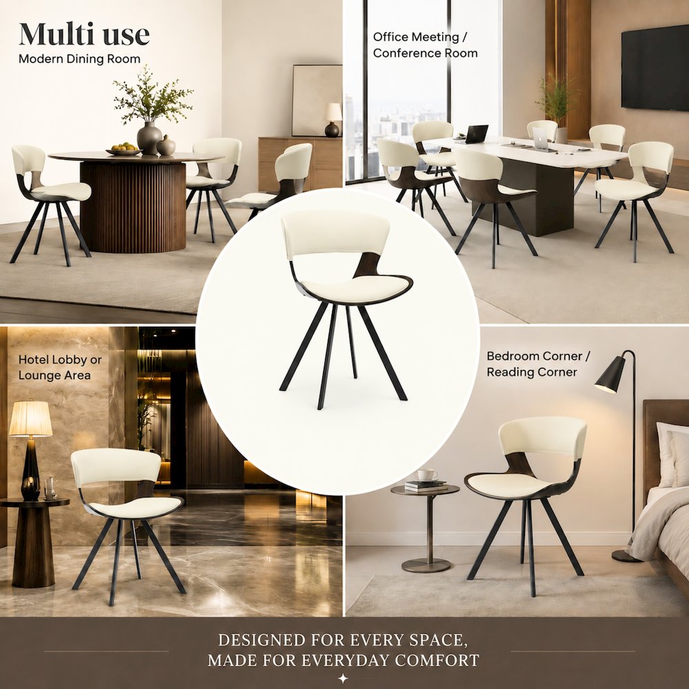 Murray Modern Dining Chair, Set of 2