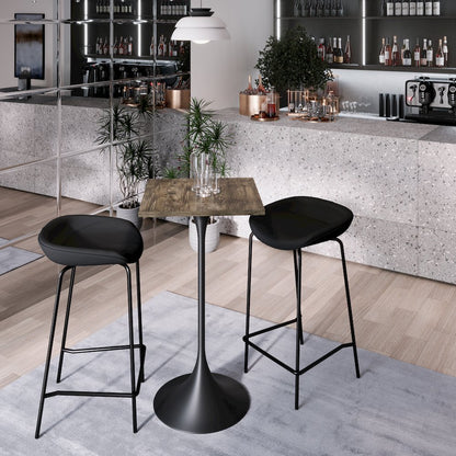 Verve Collection 24 Square Top Bar Height Table