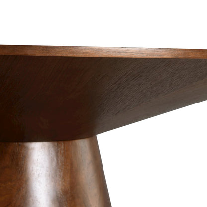5-Piece Dining Set in Walnut/Cream
