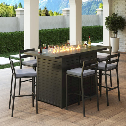 Chelsea Collection Aluminum Outdoor Dining Set