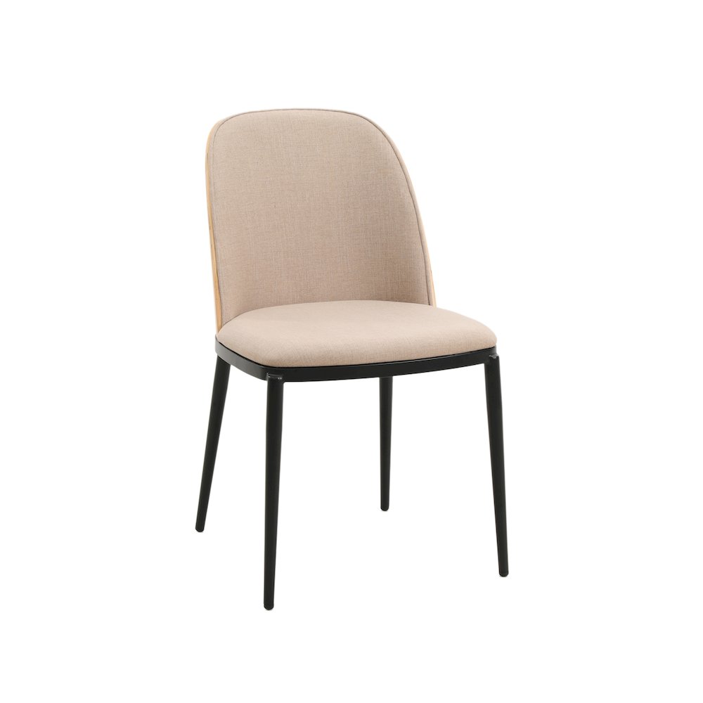 Tule Mid-Century Modern Dining Side Chair Set of 2