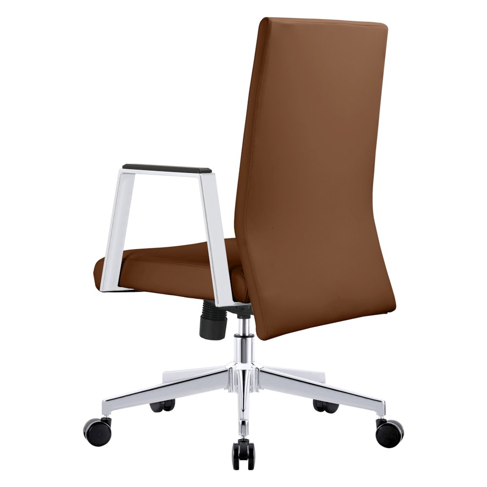 Aleen Office Chair in Dark Brown