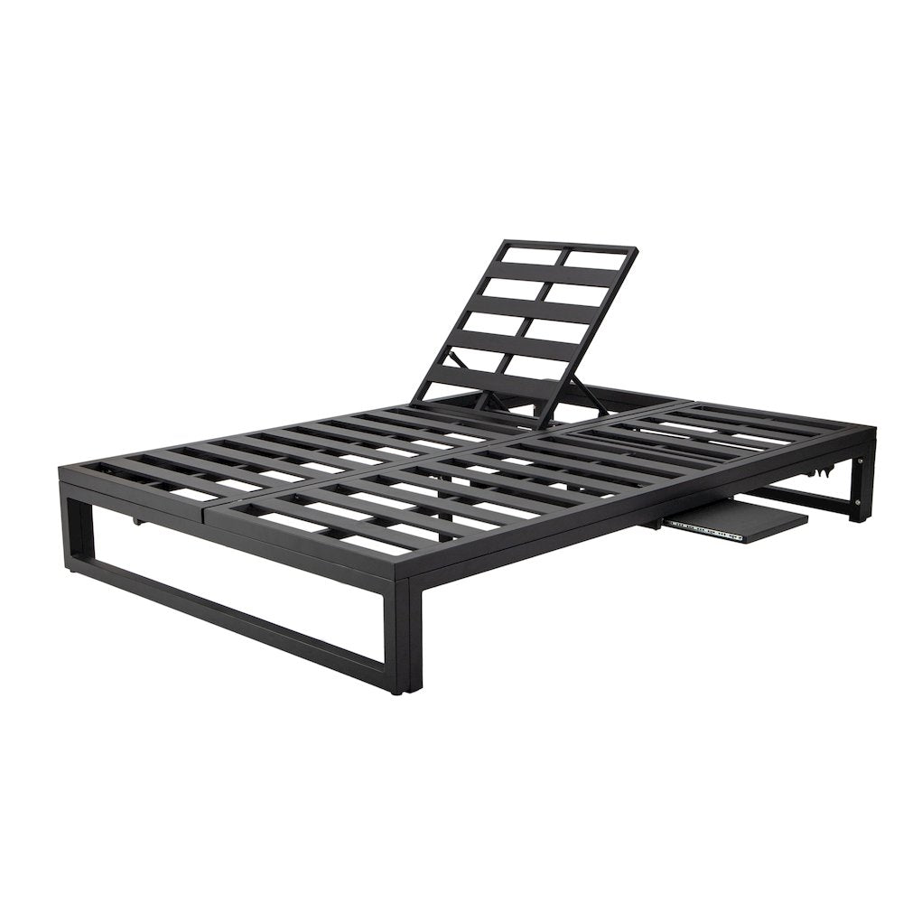 Chelsea Convertible Lounge Reclining Double Chaise With Cushions