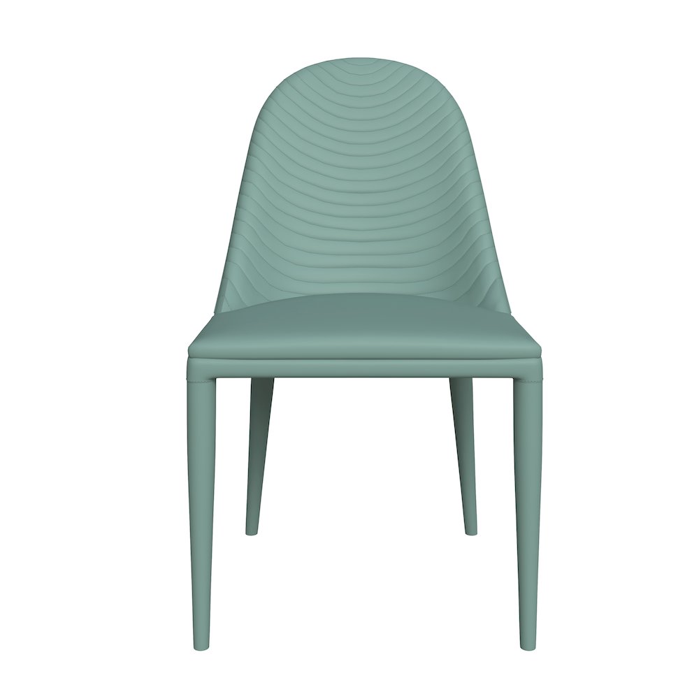 Seville Collection Modern Dining Chair in Green