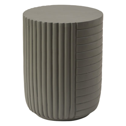 Modern Side End Table Trove Series In Green Grey