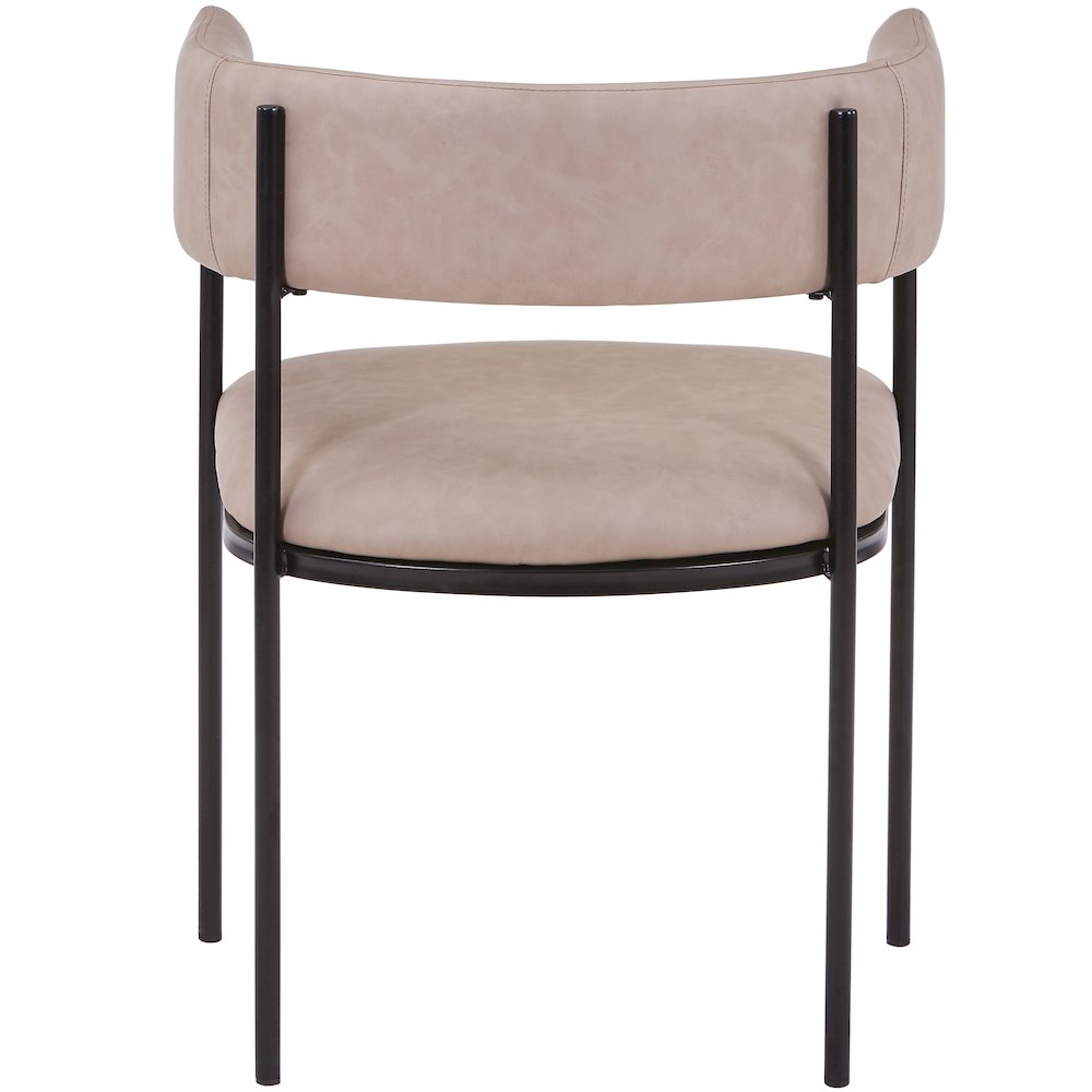 Cyril Collection Modern Chair in Taupe