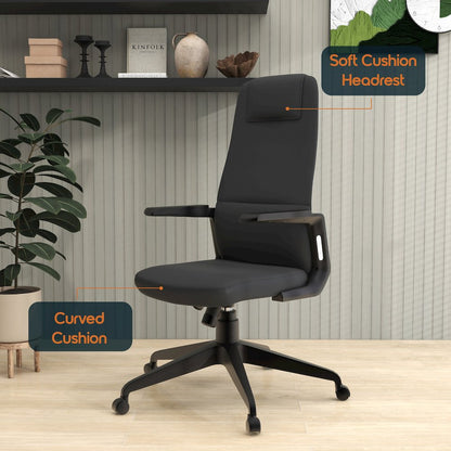 Nexa Collection Modern Office Chair In Black