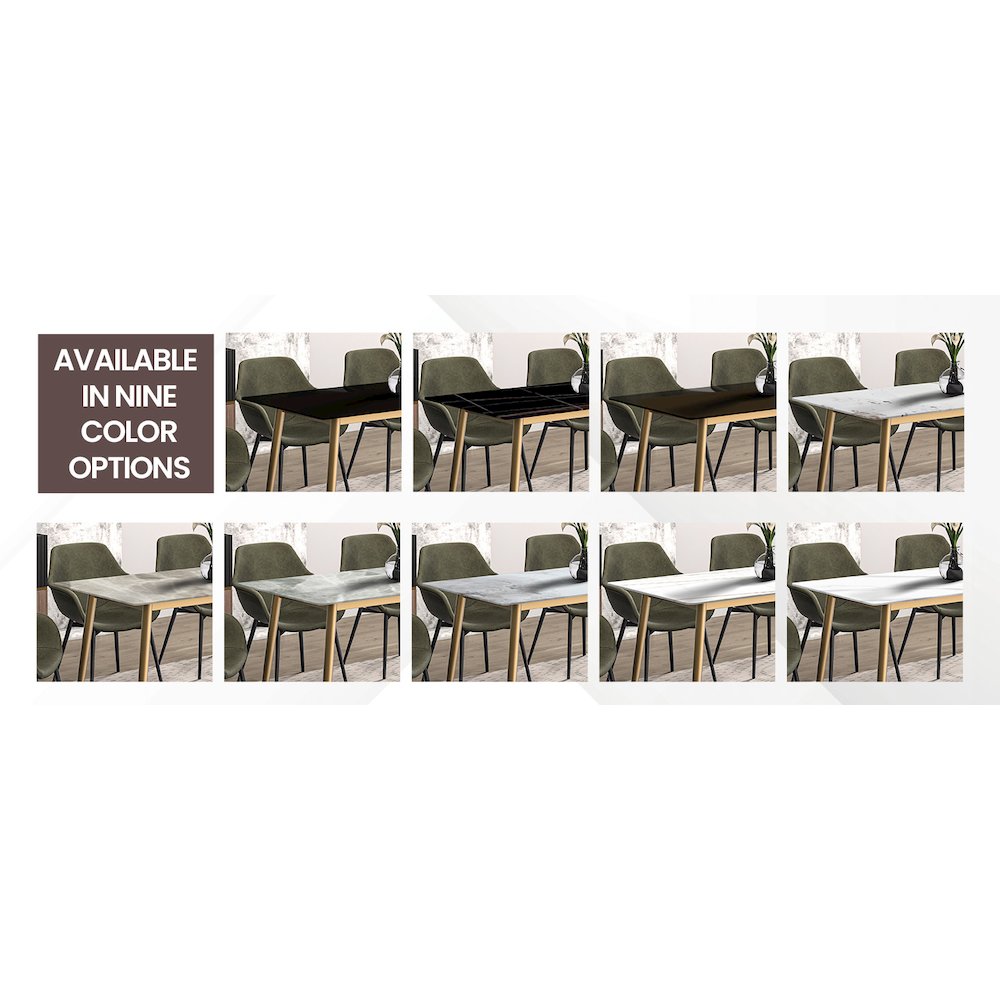 Lawrence Acrylic Folding Chair With Gold Metal Frame