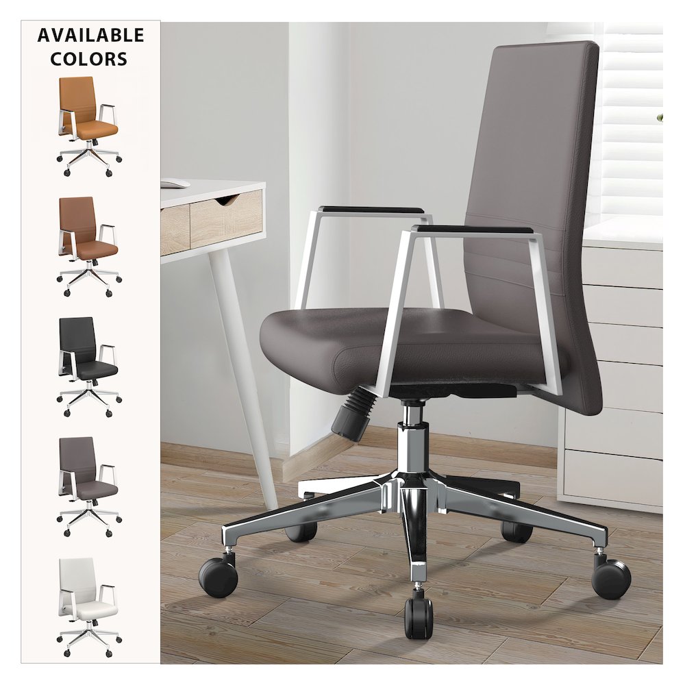 Aleen Office Chair in Grey