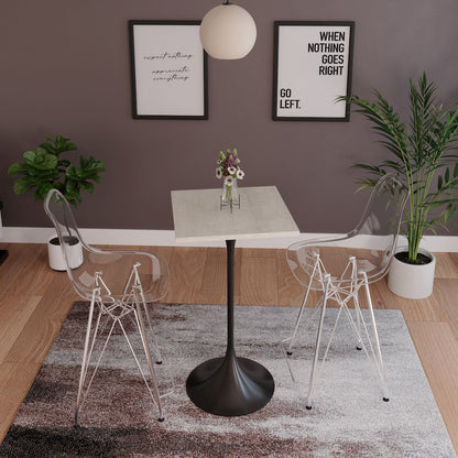 Verve Collection 24 Square Top Bar Height Table