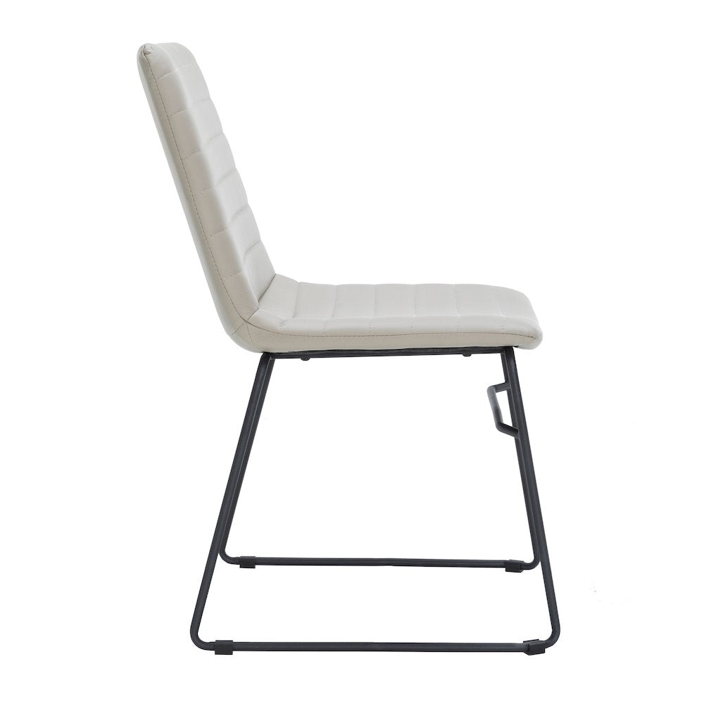 Zylar Series Office Guest Chair in Tan Leather