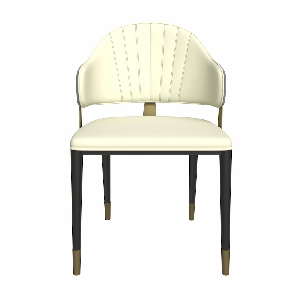 Aria Series Modern Dining Chair in Grey Set of 4