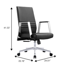 Aleen Office Chair in Black