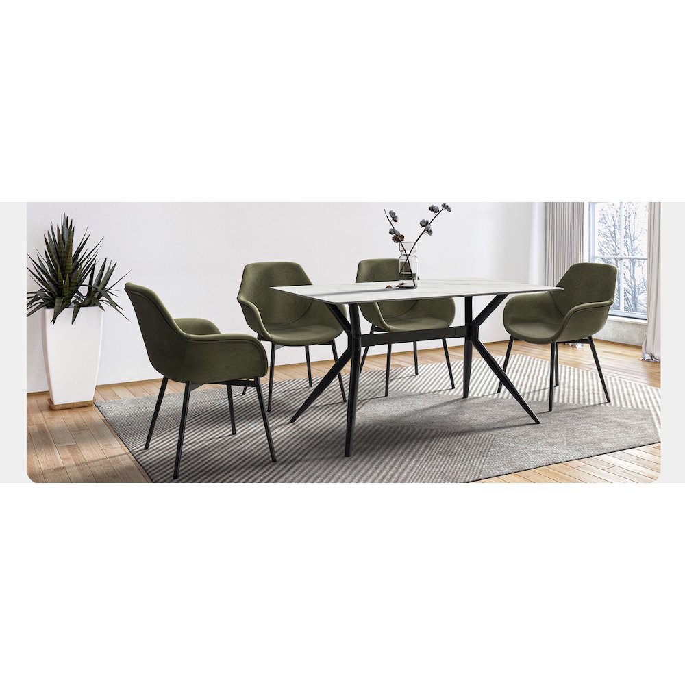Lawrence Acrylic Folding Chair With Gold Metal Frame