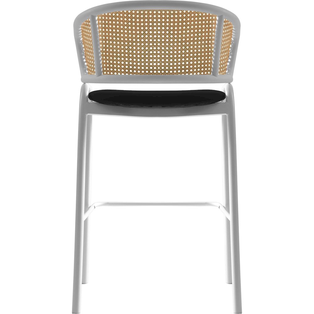 Ervilla Wicker Bar Stool Set of 2