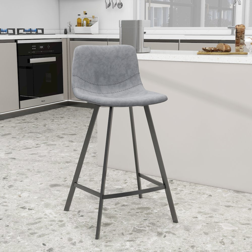 Elland - Counter stool -Light Grey