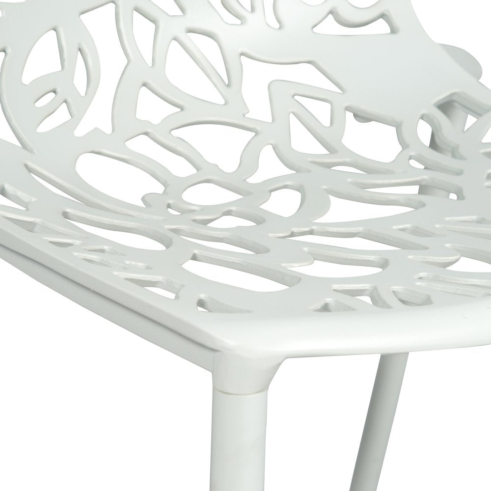 Modern Devon Aluminum Chair, Set of 2