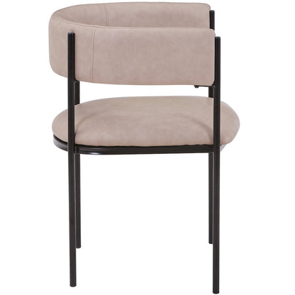 Cyril Collection Modern Chair in Taupe