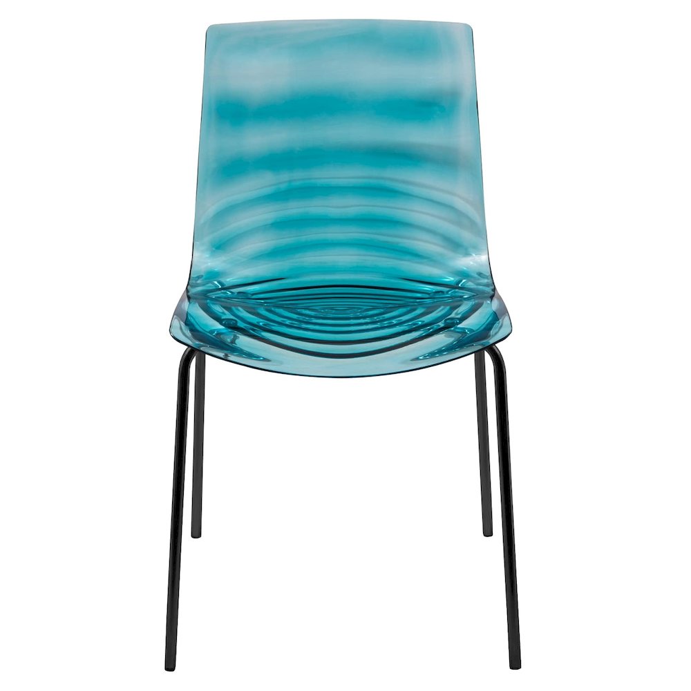 Astor Water Ripple Design Dining Chair