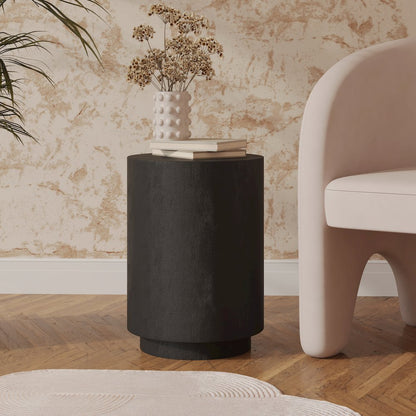 Modern Side End Table Ramble Series In Black