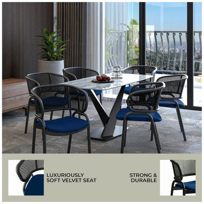 Ervilla Dining Armchair Set of 4