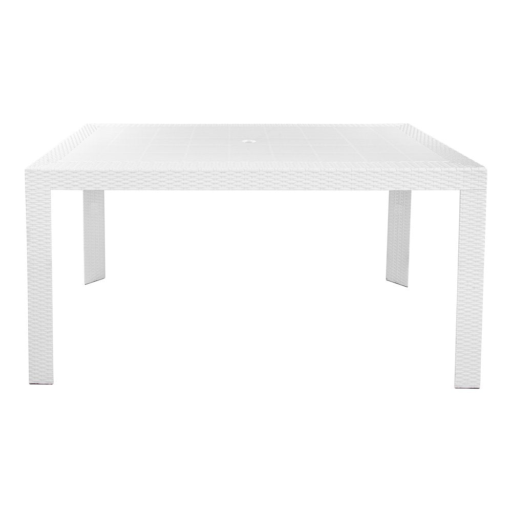 Mace Weave Design Outdoor Dining Table