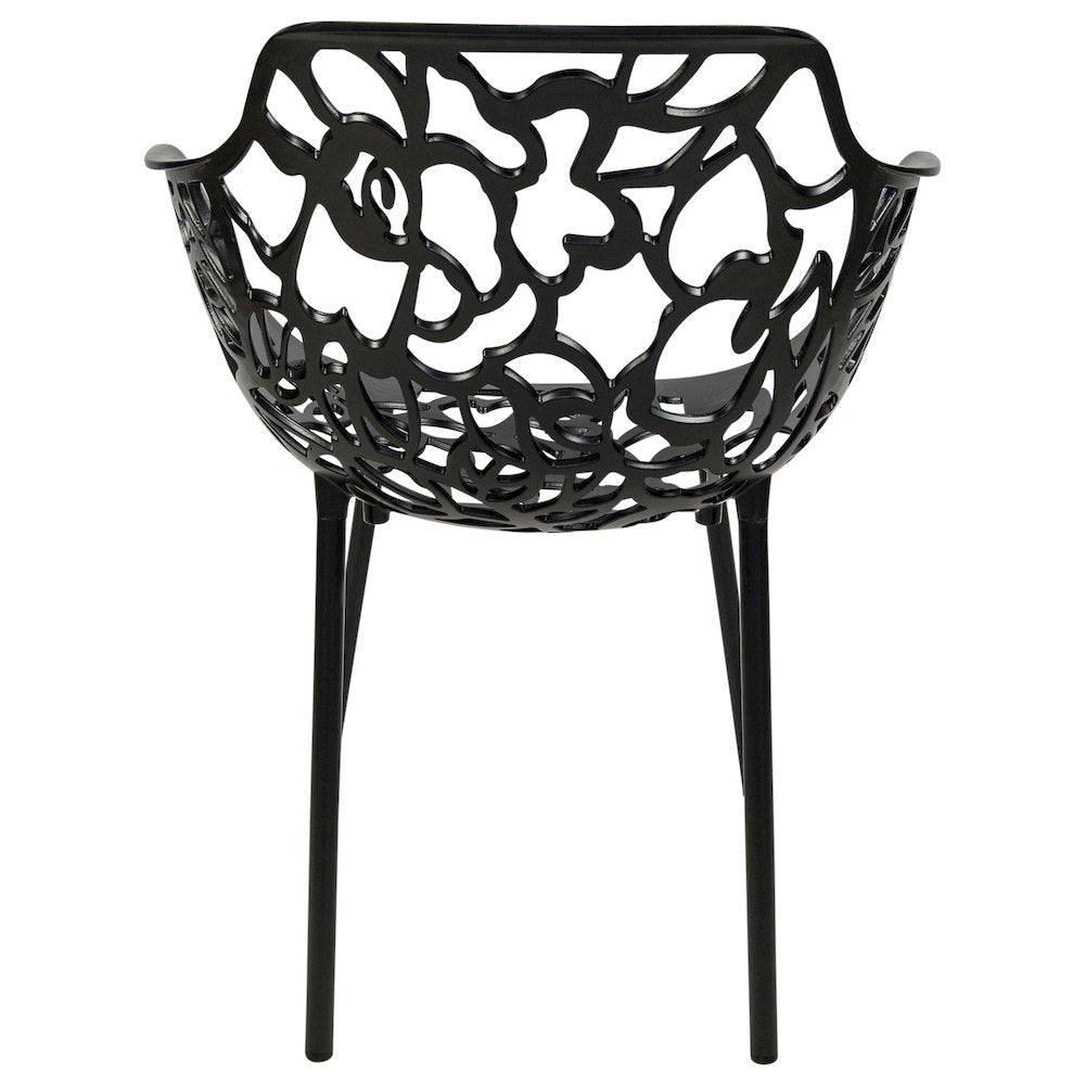 Modern Devon Aluminum Armchair