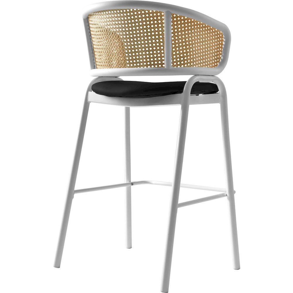 Ervilla Wicker Bar Stool Set of 2