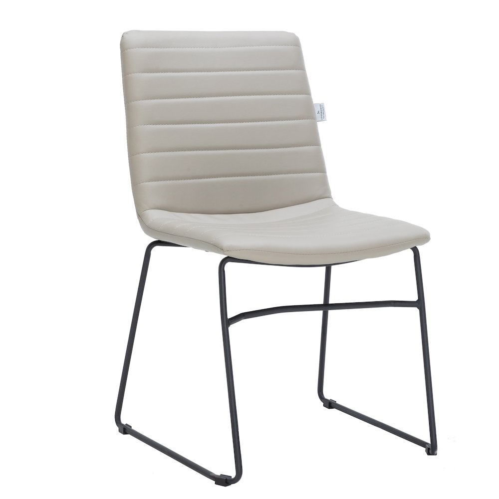 Zylar Series Office Guest Chair in Tan Leather