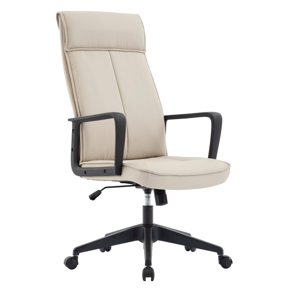 Aiaria Collection Modern Office Chair In Tan