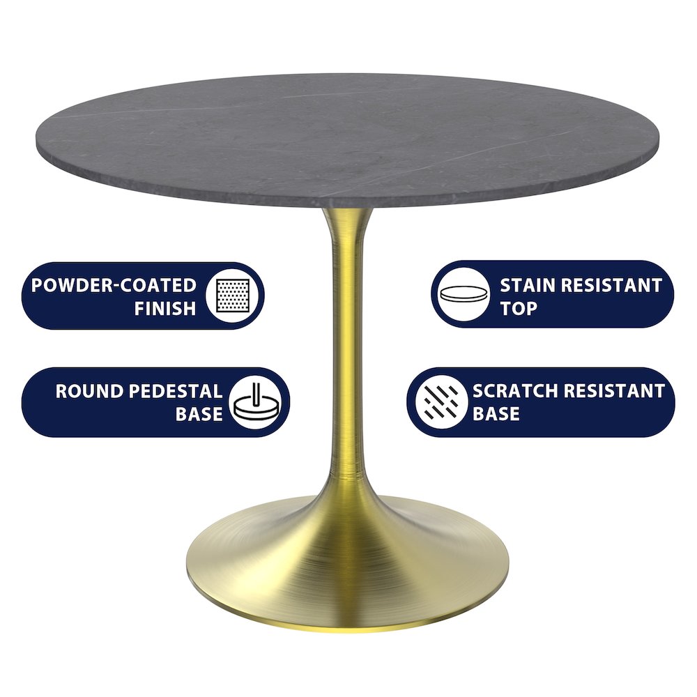 Verve Collection 36 Round Dining Table