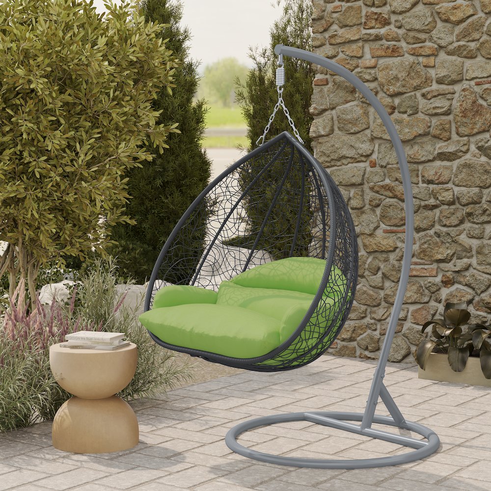 Recluse Collection Modern Outdoor Swing Chair