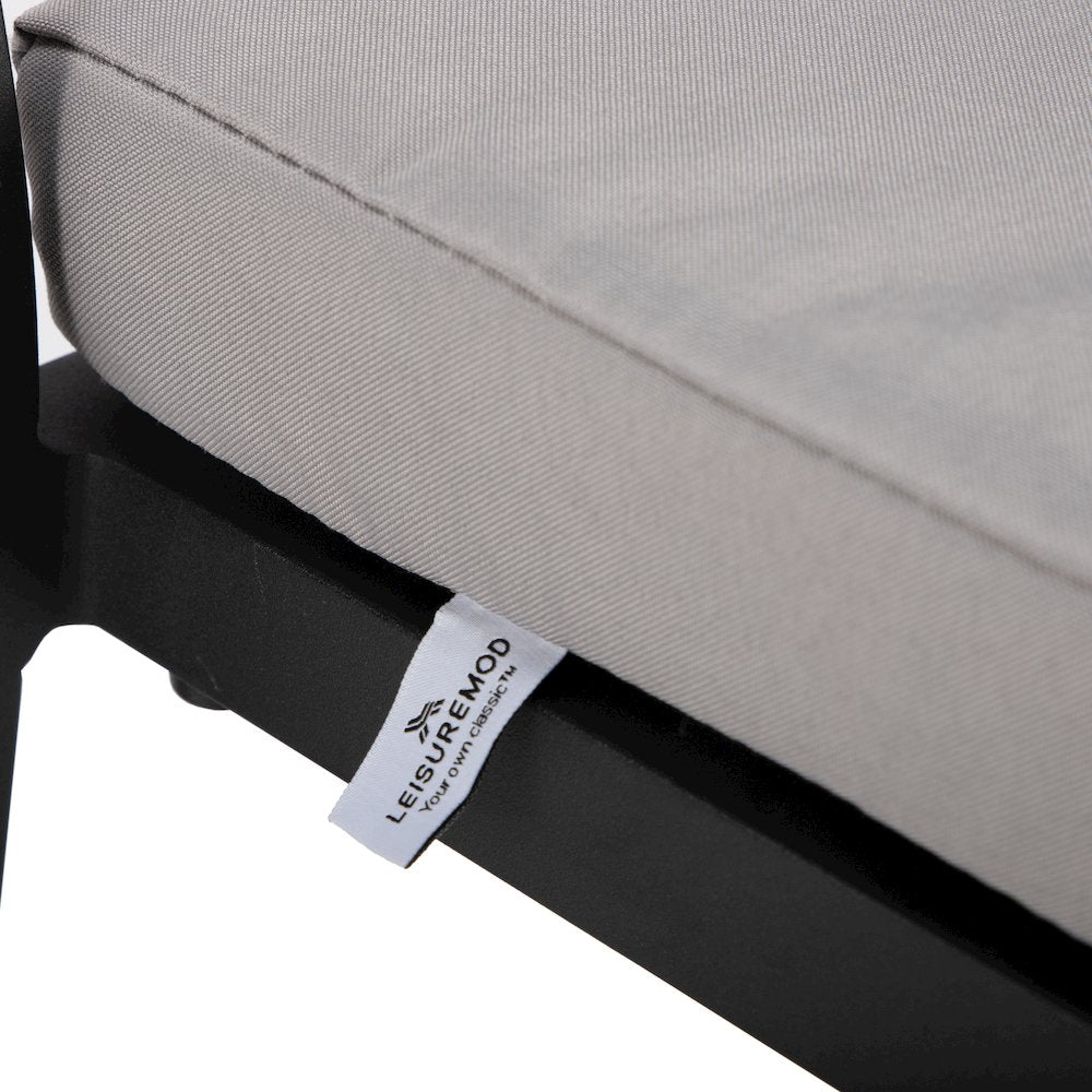 Chelsea Collection Modern Aluminum Outdoor Bar Chair
