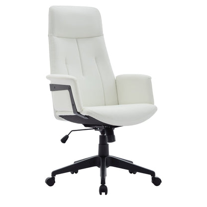 Inifini Collection Modern Office Chair In White