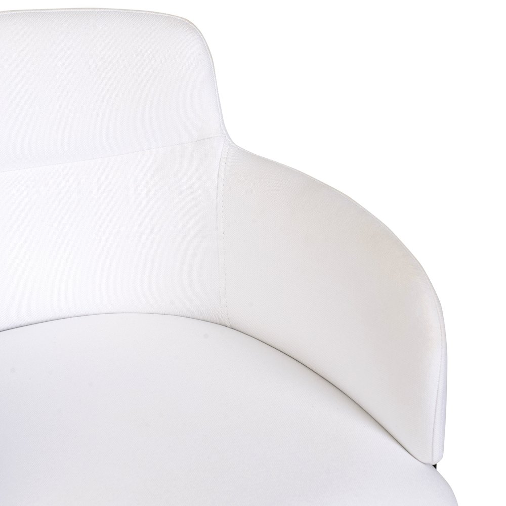 Axis Collection Modern Bar height Chair in White