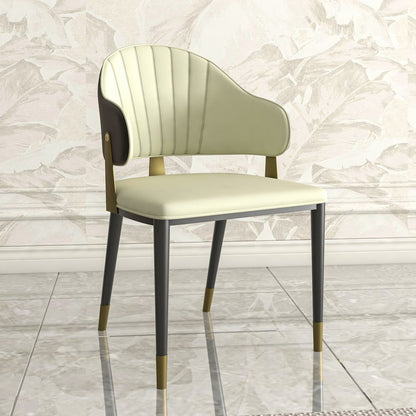 Aria Series Modern Dining Chair in Black Set of 2