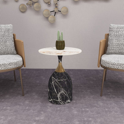 Oslo Collection Modern End Table In Grey