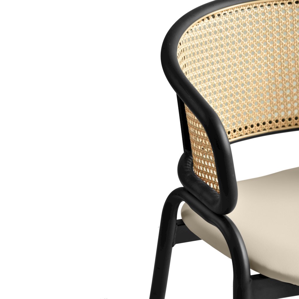 Ervilla - Dining Chair - Beige Leather