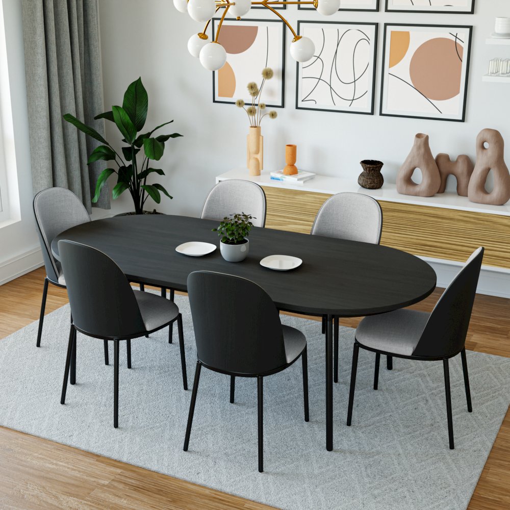 Tule Mid-Century Modern Dining Side Chair