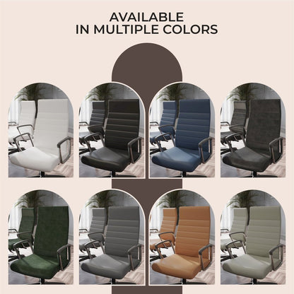 Hilton Leather Office Chair in Green