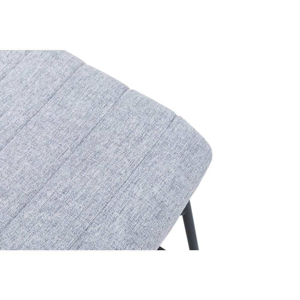 Zylar Series Office Guest Chair in Grey Fabric