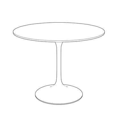 Verve Collection 36" Round Dining Table