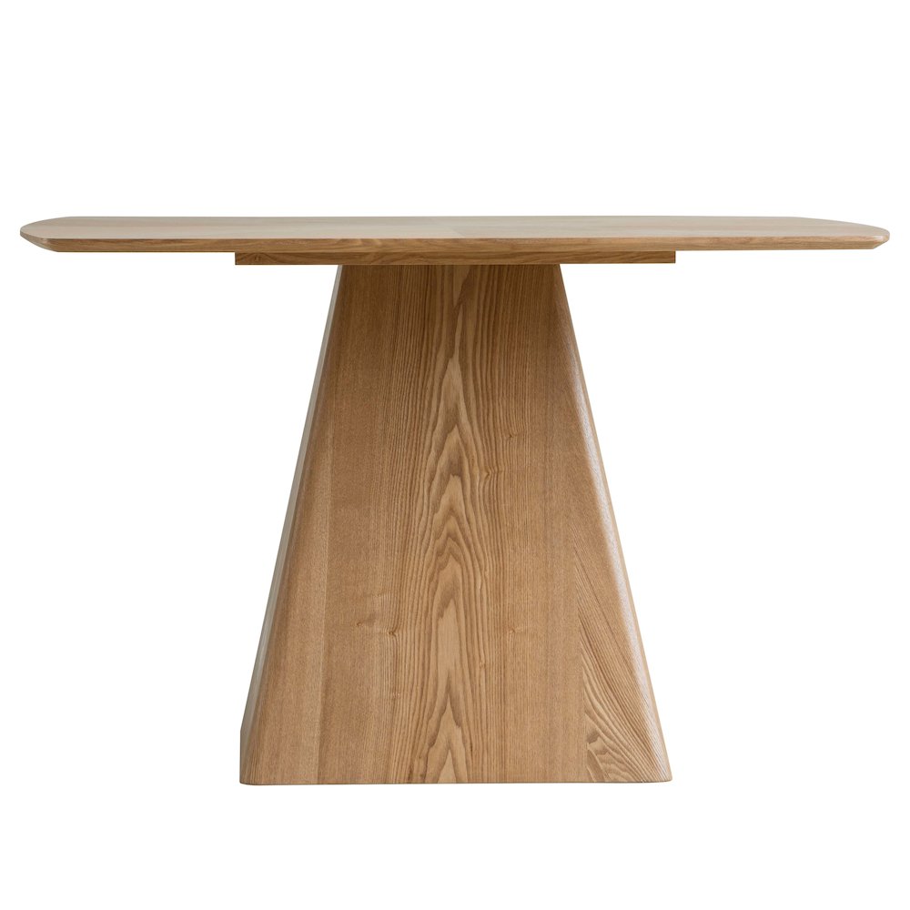 5-Piece Dining Set in Walnut/Light Brown Velvet