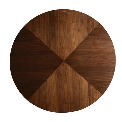 Fynix Collection Modern Dining Table In walnut