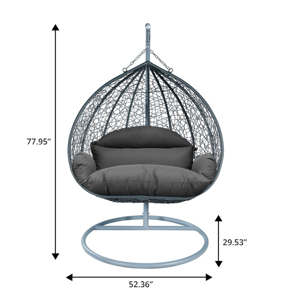 Recluse Collection Modern Outdoor Swing Chair