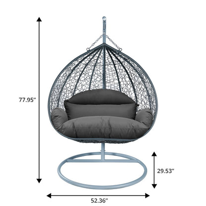 Recluse Collection Modern Outdoor Swing Chair