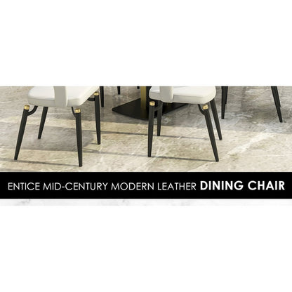 Entice Collection Modern Dining Chair in Grey